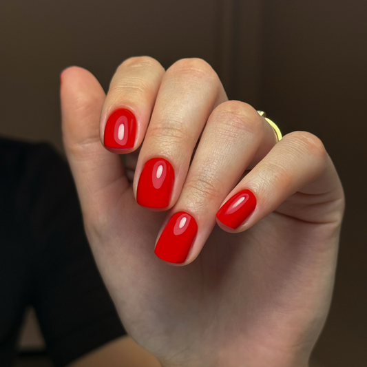 Gēla laka Studios Didier red coral 8ml Bez HEMA