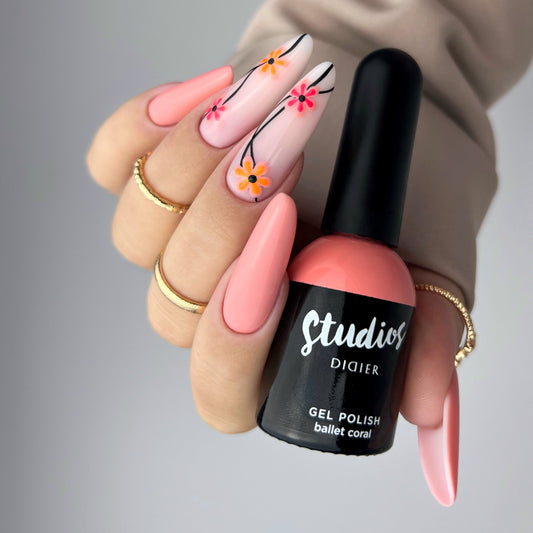 Gēla laka Studios Didier ballet coral 8ml Bez HEMA