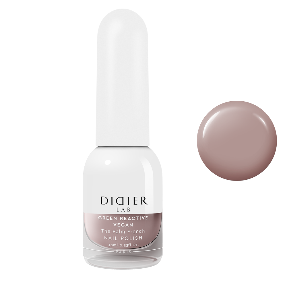 Green reactive, vegāniskā nagu laka "Didier Lab", The palm french, 10ml