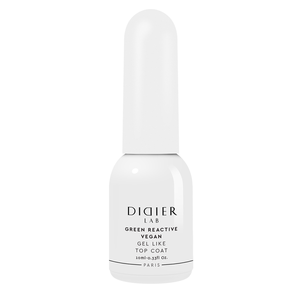Green reactive, vegāniskā gēla lakas efekta virskārta "Didier Lab", 10ml