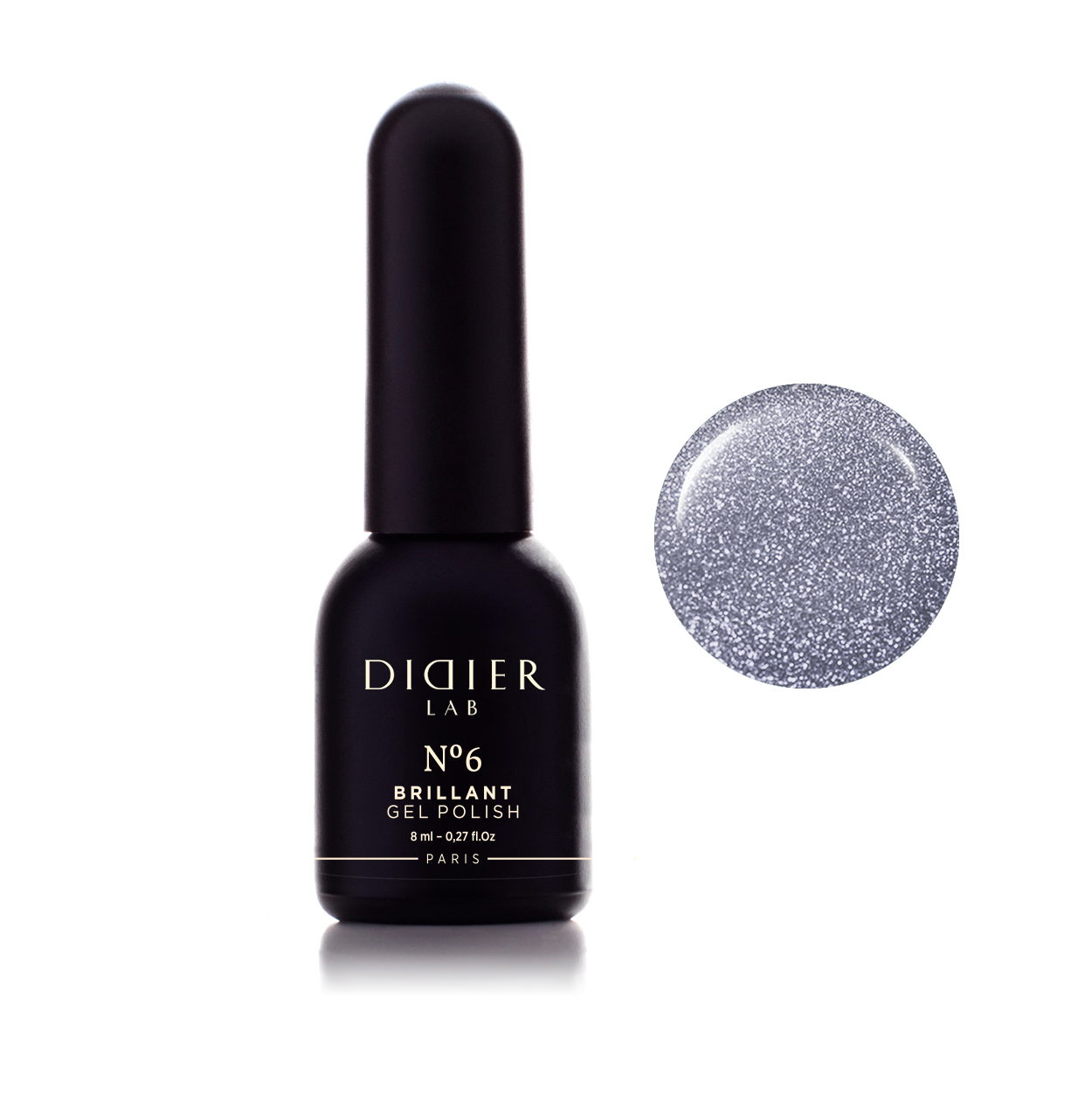 Gēla laka Didier Lab Brillant No6 8ml