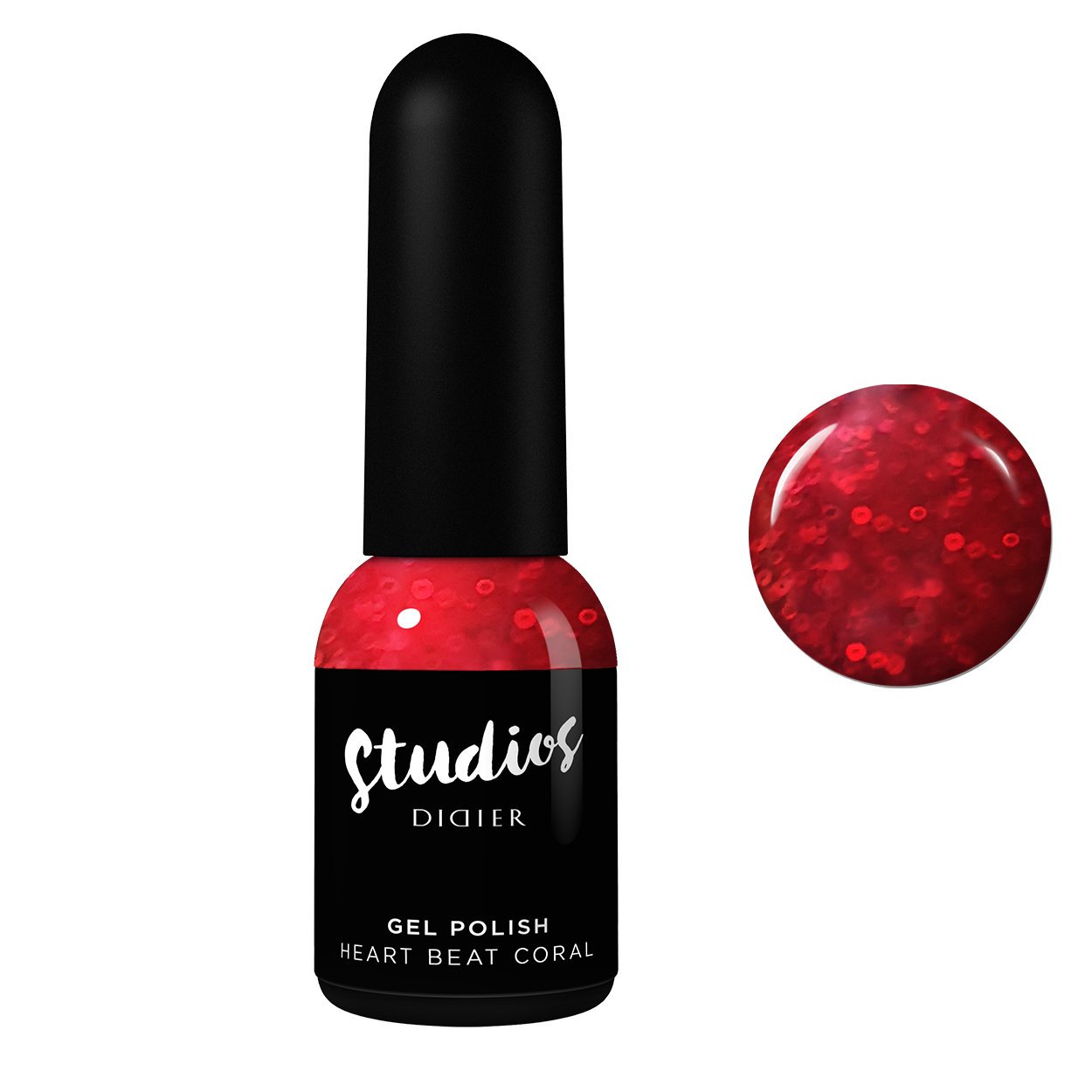 Gēla laka Studios Didier heartbeat coral 8ml