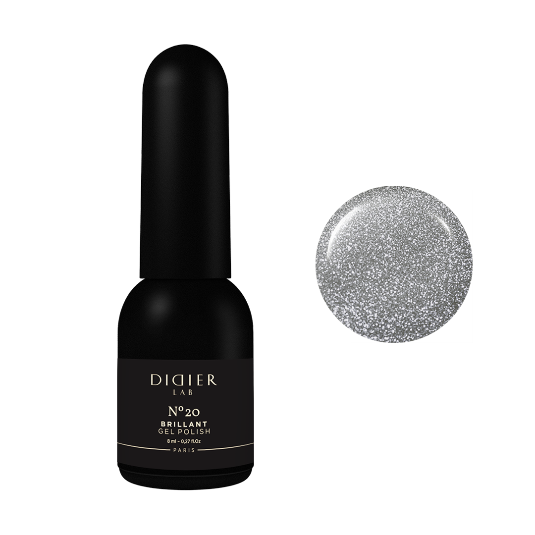 Gēla laka no20, Brillant, "Didier Lab", 8ml