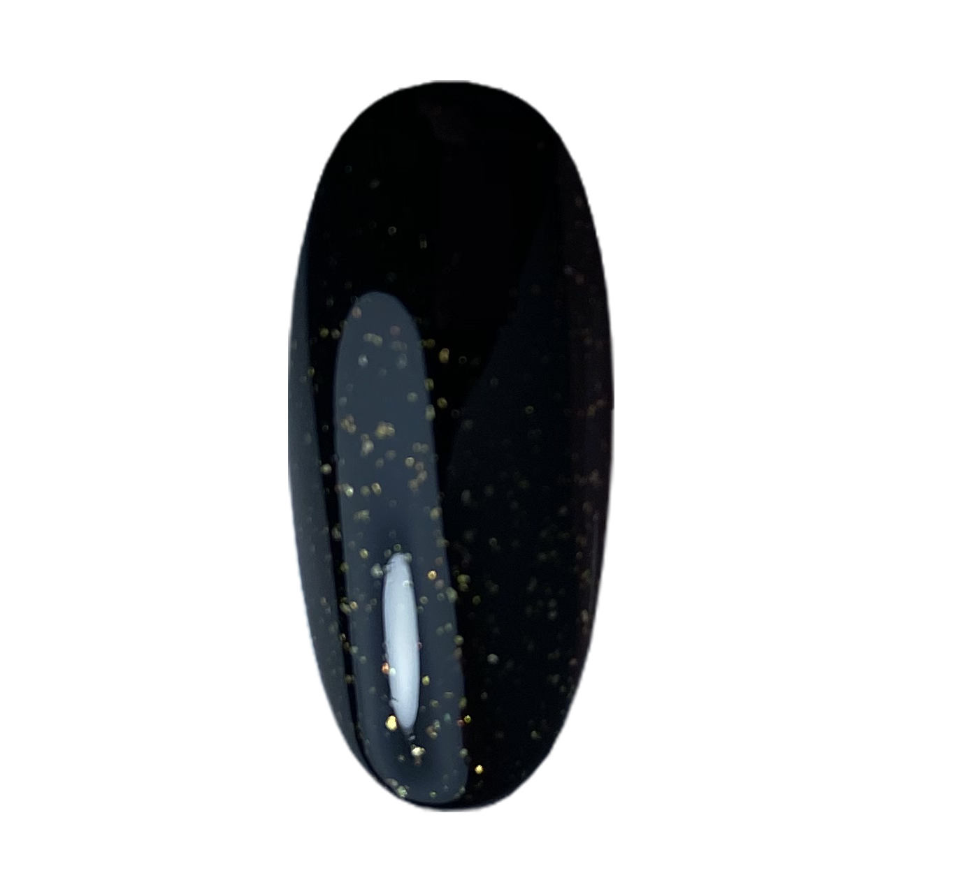 Gēla lakas "Didier Lab", Glitter Top Coat, Gold, 10 ml